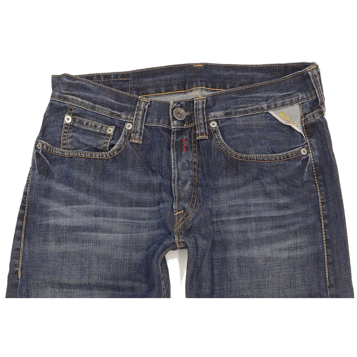 Replay Men Blue Straight Regular Jeans W31 L32
