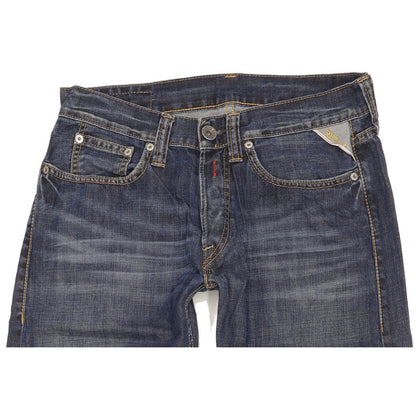 Replay Men Blue Straight Regular Jeans W31 L32