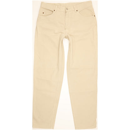 Mustang Men Beige Straight Regular Jeans W35 L33
