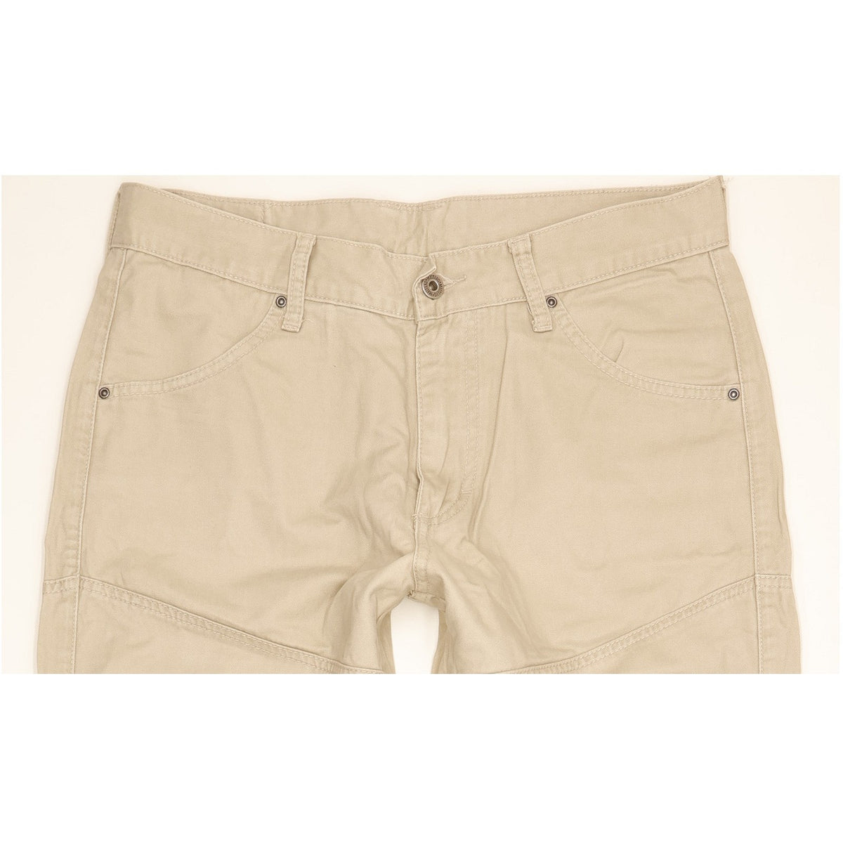 Mustang Men Beige Straight Regular Jeans W34 L32