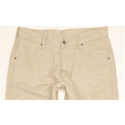 Mustang Men Beige Straight Regular Jeans W34 L32