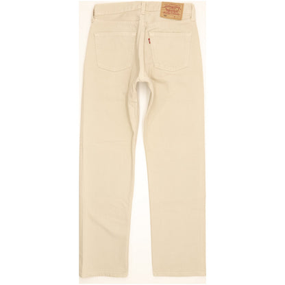 Levi's 501 Made in USA Men Beige Straight Regular Jeans W30 L30