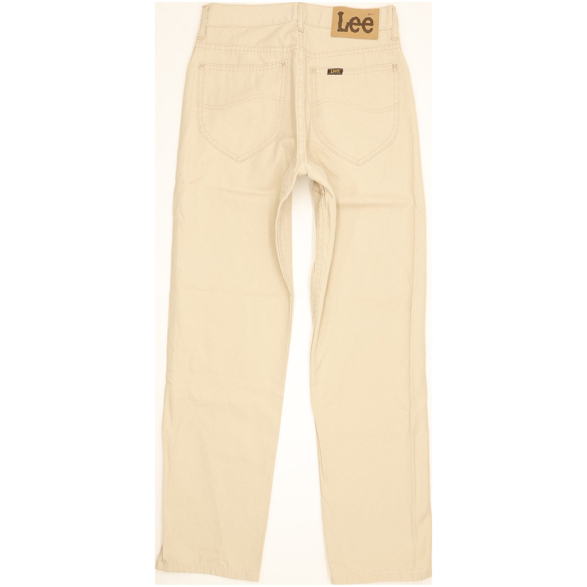 Lee California Men Beige Straight Slim Jeans W27 L29