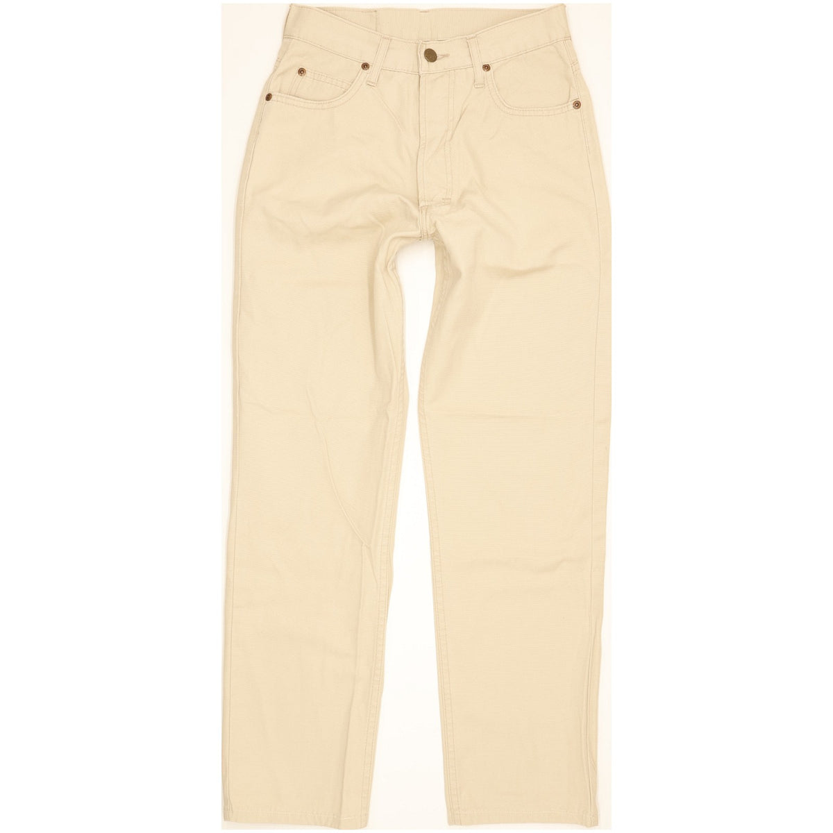 Lee California Men Beige Straight Slim Jeans W27 L29