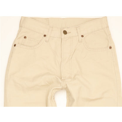 Lee California Men Beige Straight Slim Jeans W27 L29