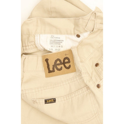 Lee California Men Beige Straight Slim Jeans W27 L29