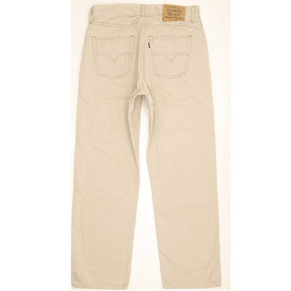 Levi's 517 Men Beige Straight Regular Jeans W33 L29