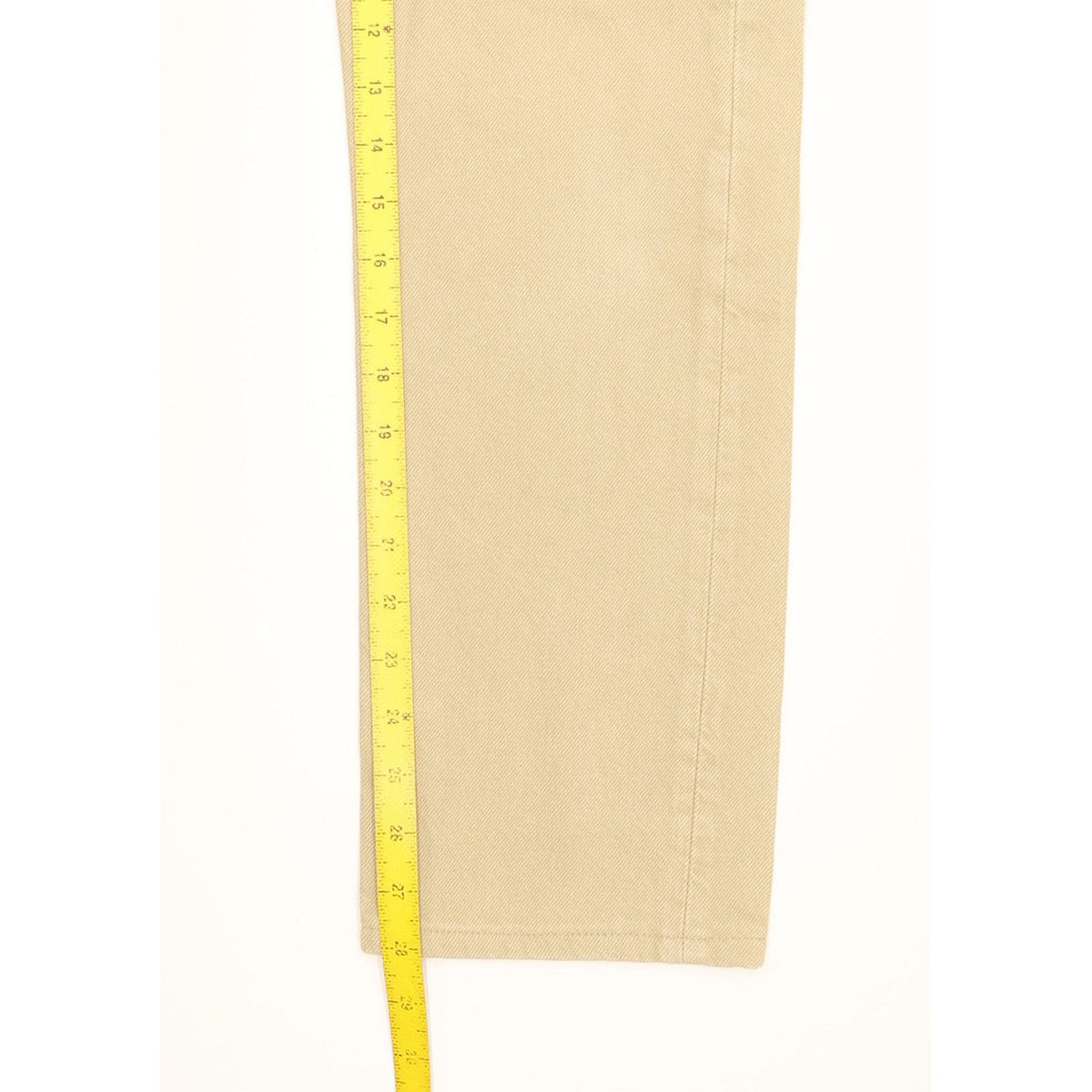 Levi's 501 Made in USA Women Beige Straight Regular Jeans W27 L28