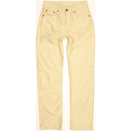 Diesel Keetar Men Beige Straight Regular Stretch Trousers W28 L31