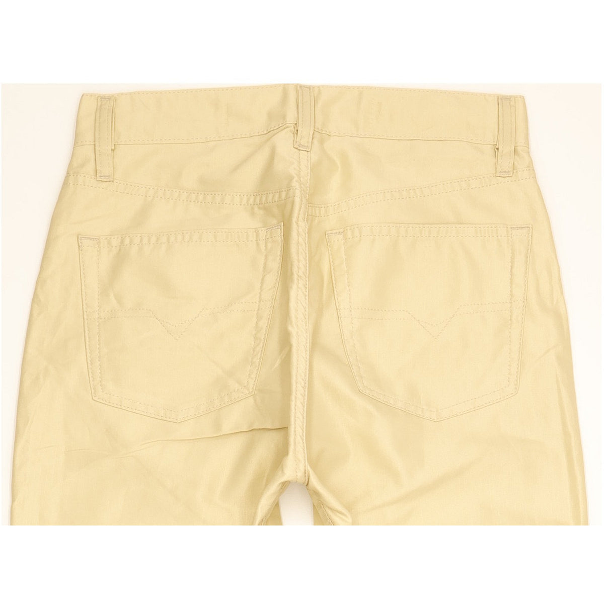 Diesel Keetar Men Beige Straight Regular Stretch Trousers W28 L31