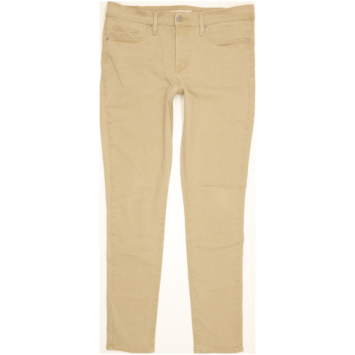 Levi's 311 Shaping Women Beige Skinny Slim Stretch Jeans W31 L32