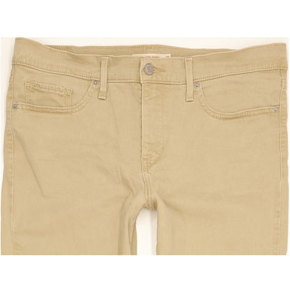Levi's 311 Shaping Women Beige Skinny Slim Stretch Jeans W31 L32