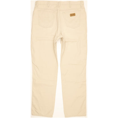 Wrangler Ohio Men Beige Straight Regular Jeans W34 L31