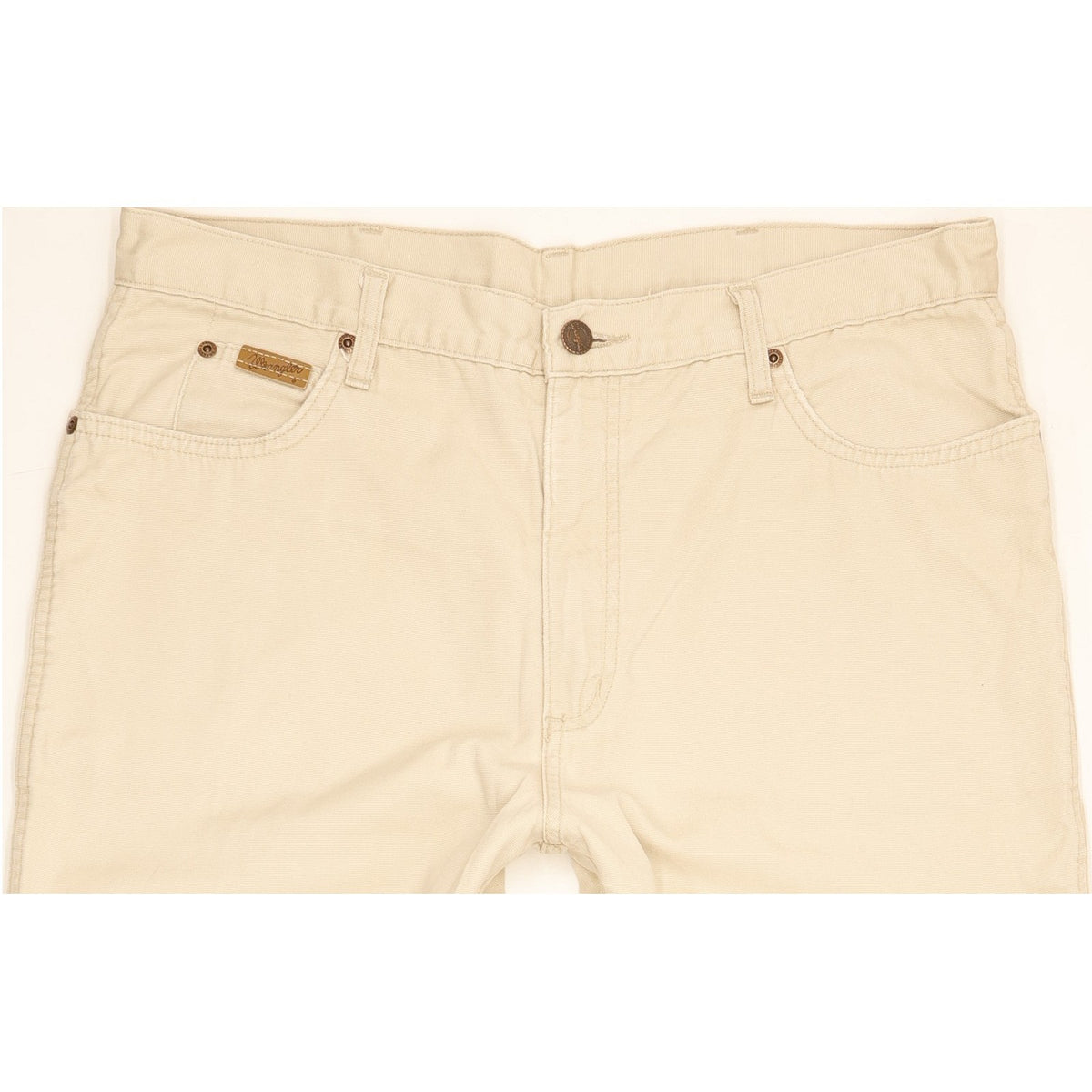 Wrangler Ohio Men Beige Straight Regular Jeans W34 L31