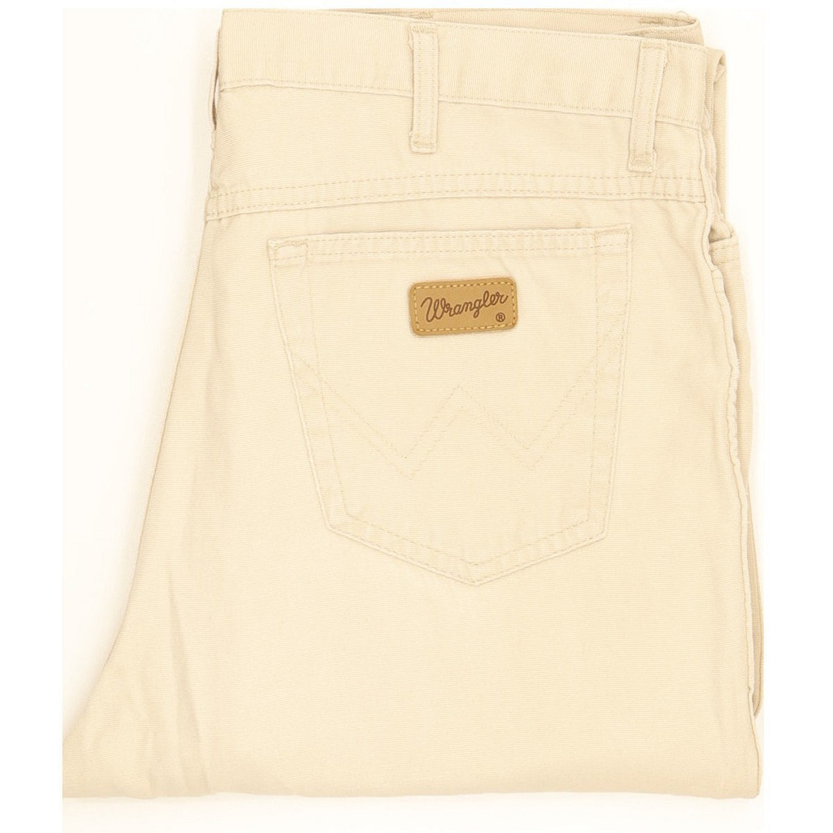 Wrangler Ohio Men Beige Straight Regular Jeans W34 L31