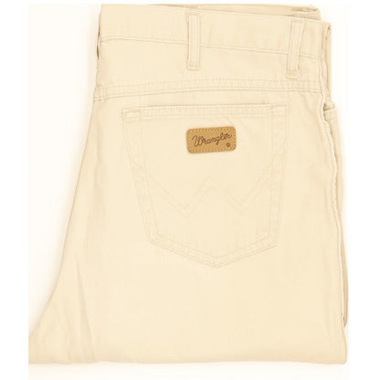 Wrangler Ohio Men Beige Straight Regular Jeans W34 L31