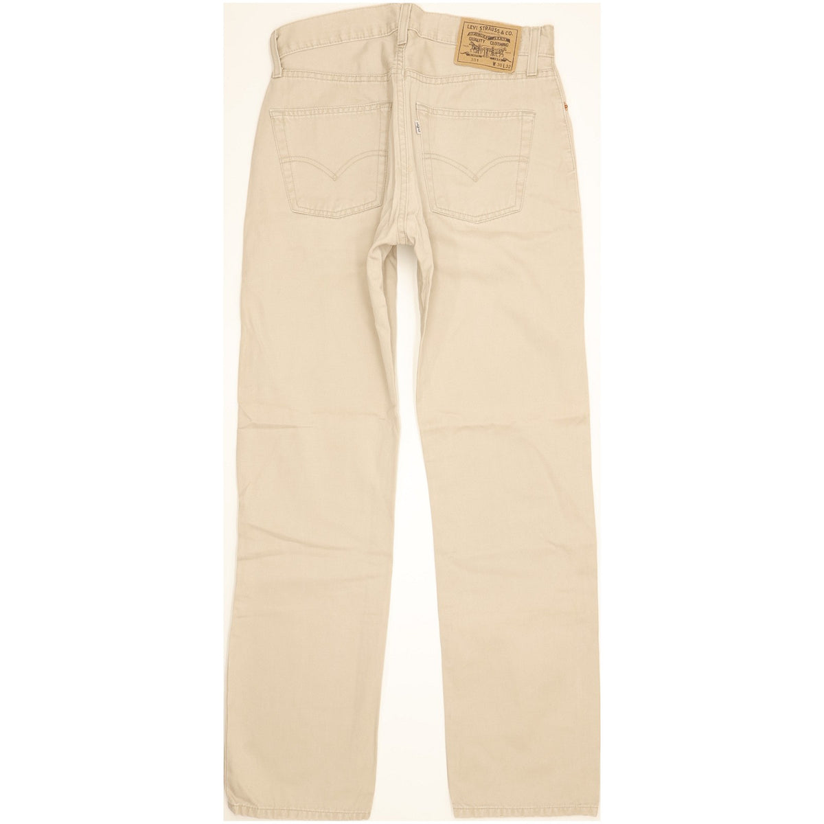 Levi's 551 Men Beige Straight Regular Jeans W30 L32