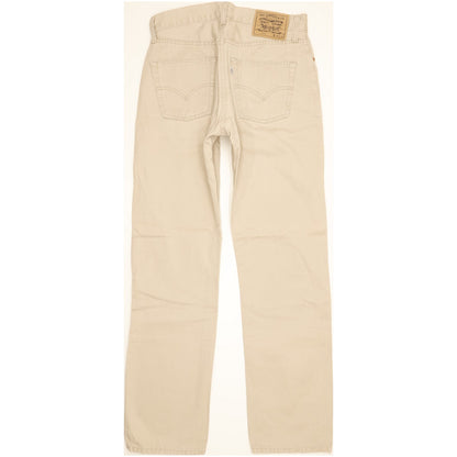 Levi's 551 Men Beige Straight Regular Jeans W30 L32