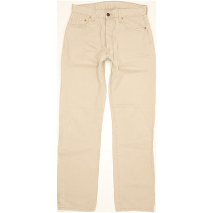 Levi's 551 Men Beige Straight Regular Jeans W30 L32