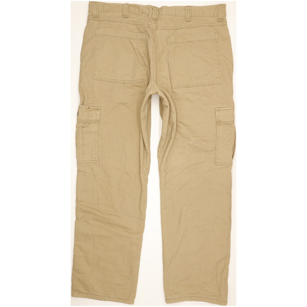 Wrangler Men Beige Straight Relaxed Jeans W36 L31
