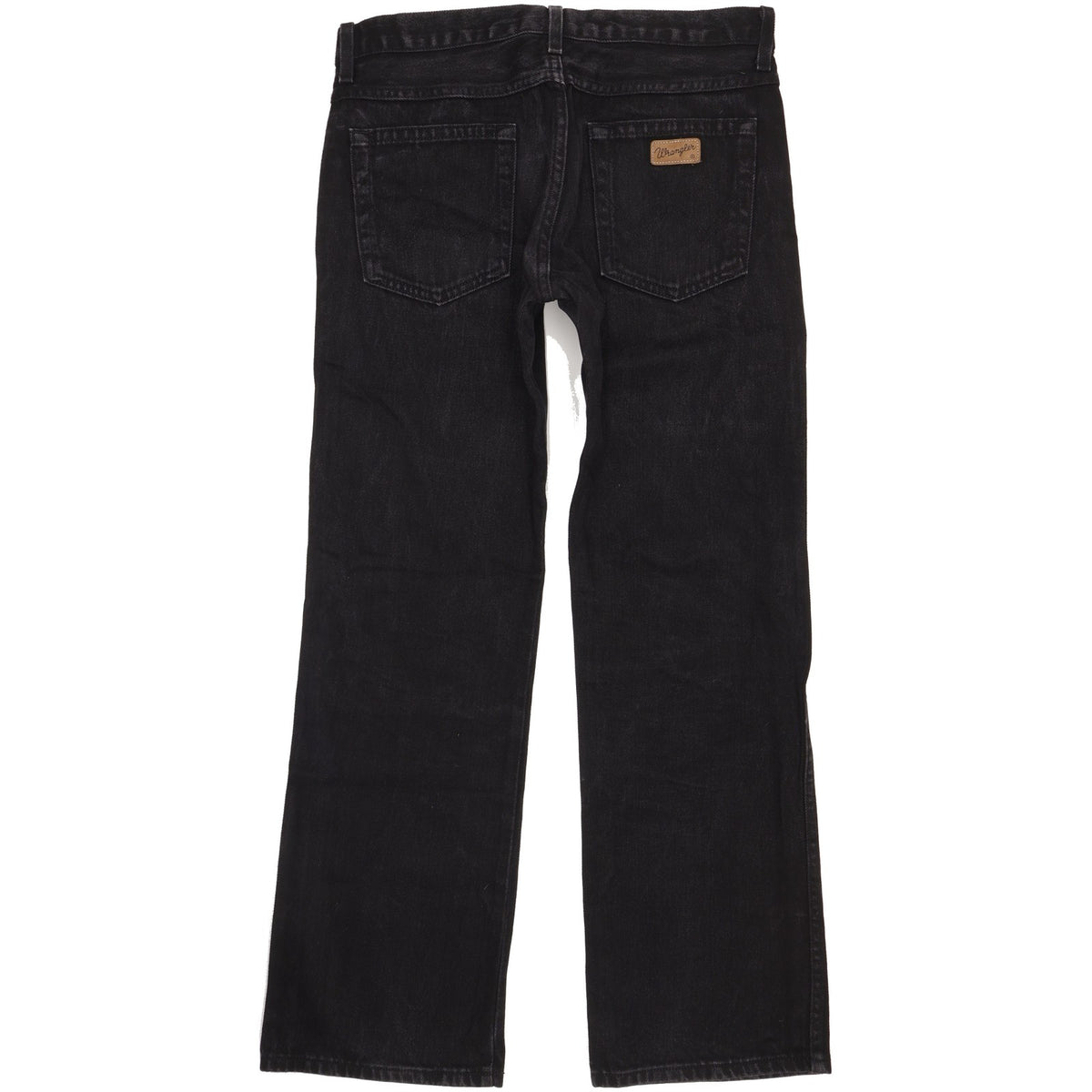 Wrangler Men Black Straight Regular Jeans W32 L31