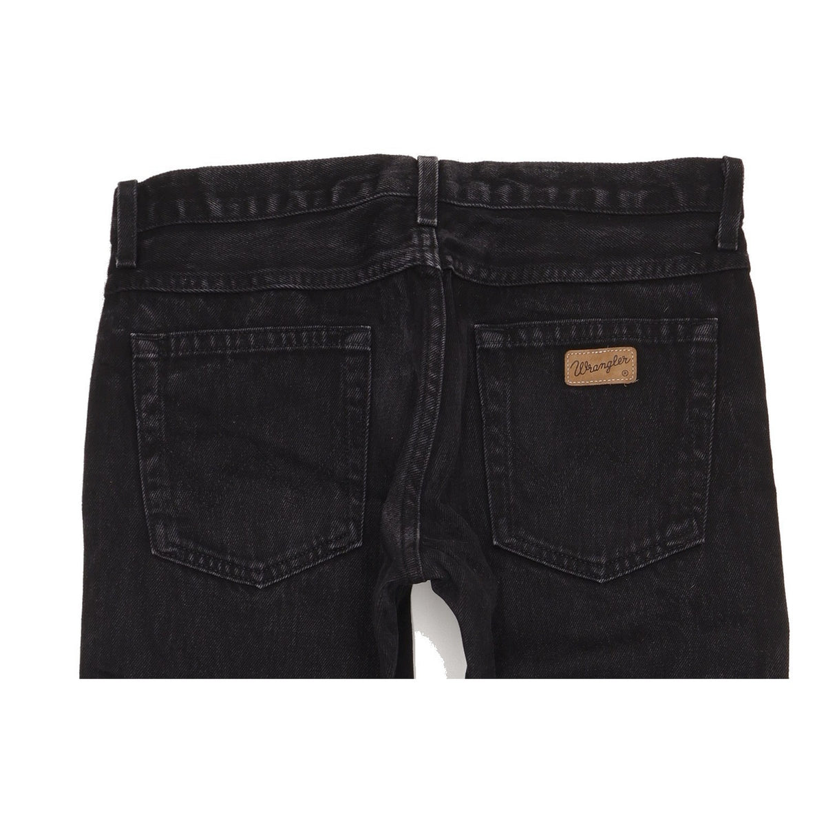Wrangler Men Black Straight Regular Jeans W32 L31