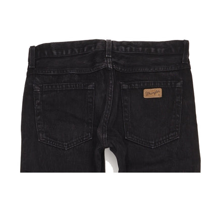 Wrangler Men Black Straight Regular Jeans W32 L31