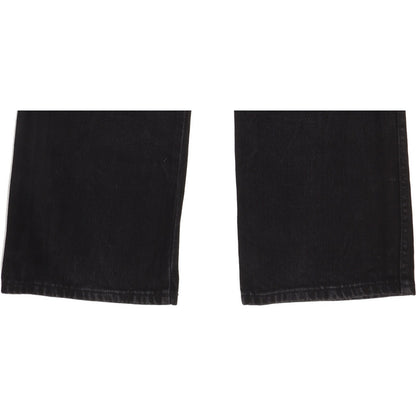 Wrangler Men Black Straight Regular Jeans W32 L31
