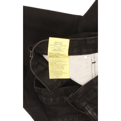 Wrangler Men Black Straight Regular Jeans W32 L31