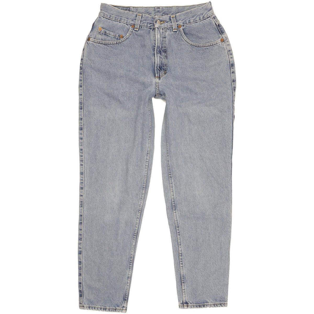 Mustang Blue Tapered Relaxed Mom Jeans High Waisted W30 L29