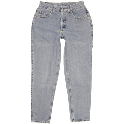 Mustang Blue Tapered Relaxed Mom Jeans High Waisted W30 L29