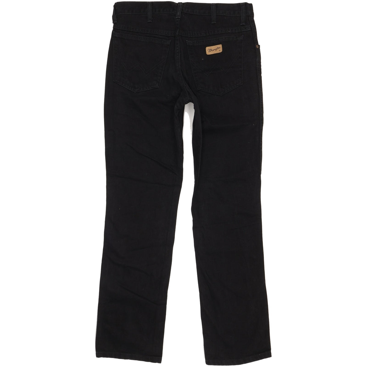 Wrangler Texas Men Black Straight Regular Jeans W33 L32