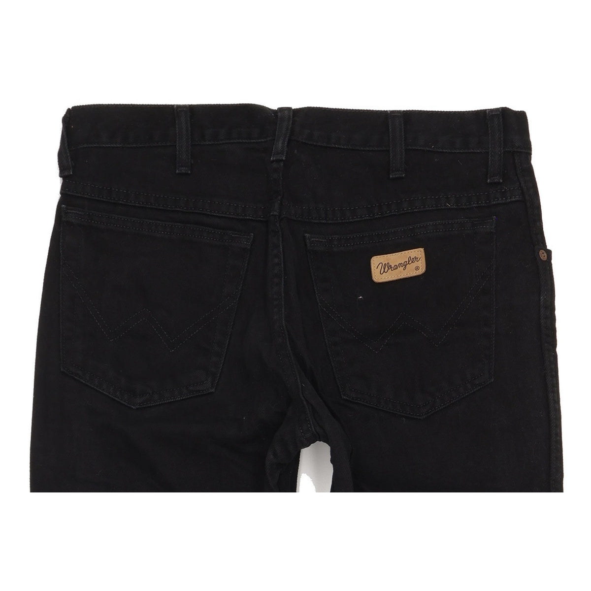 Wrangler Texas Men Black Straight Regular Jeans W33 L32