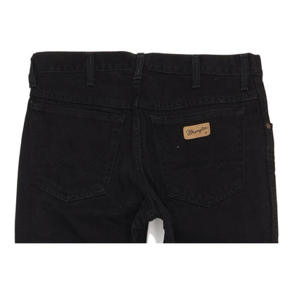 Wrangler Texas Men Black Straight Regular Jeans W33 L32