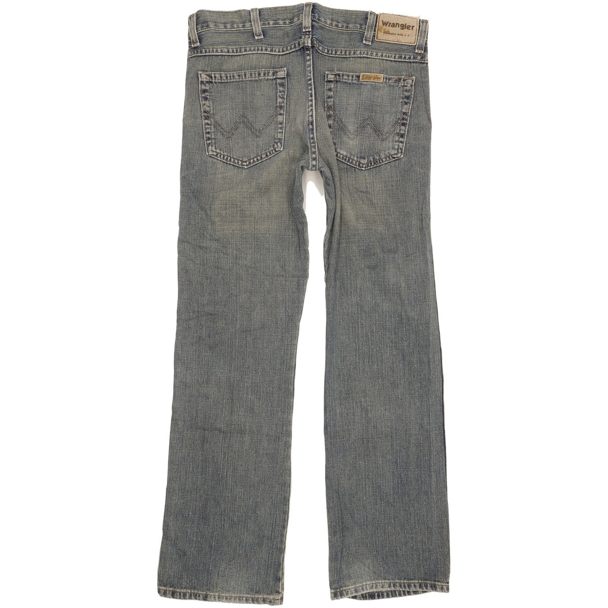 Wrangler Durable Quality Men Blue Straight Regular Jeans W32 L32
