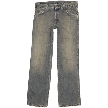 Wrangler Durable Quality Men Blue Straight Regular Jeans W32 L32