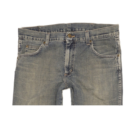 Wrangler Durable Quality Men Blue Straight Regular Jeans W32 L32