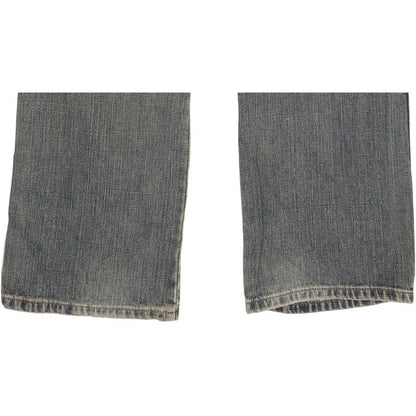 Wrangler Durable Quality Men Blue Straight Regular Jeans W32 L32