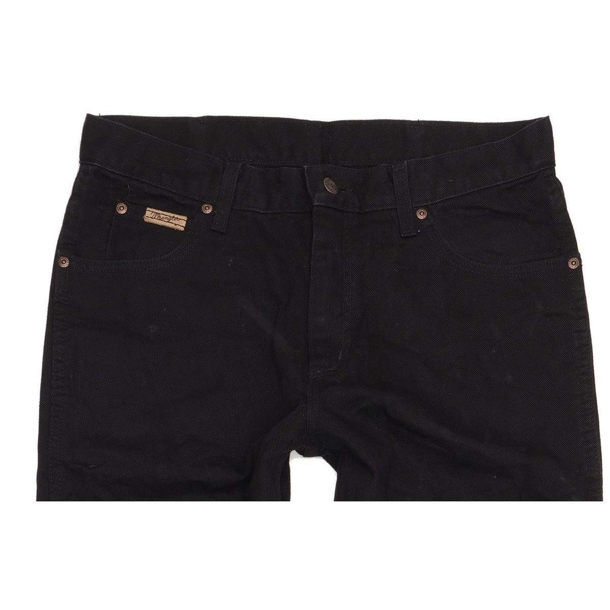 Wrangler Ohio Men Black Straight Regular Jeans W33 L31
