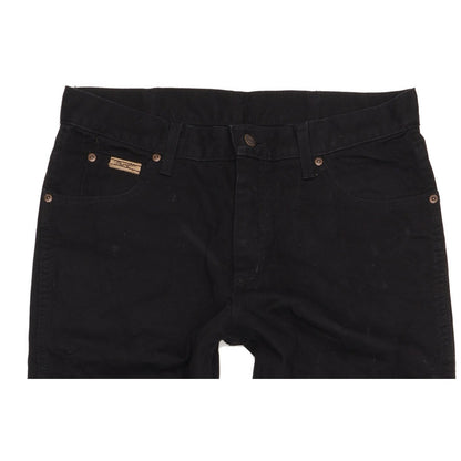 Wrangler Ohio Men Black Straight Regular Jeans W33 L31
