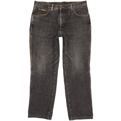 Wrangler Texas Men Grey Straight Regular Jeans W36 L30