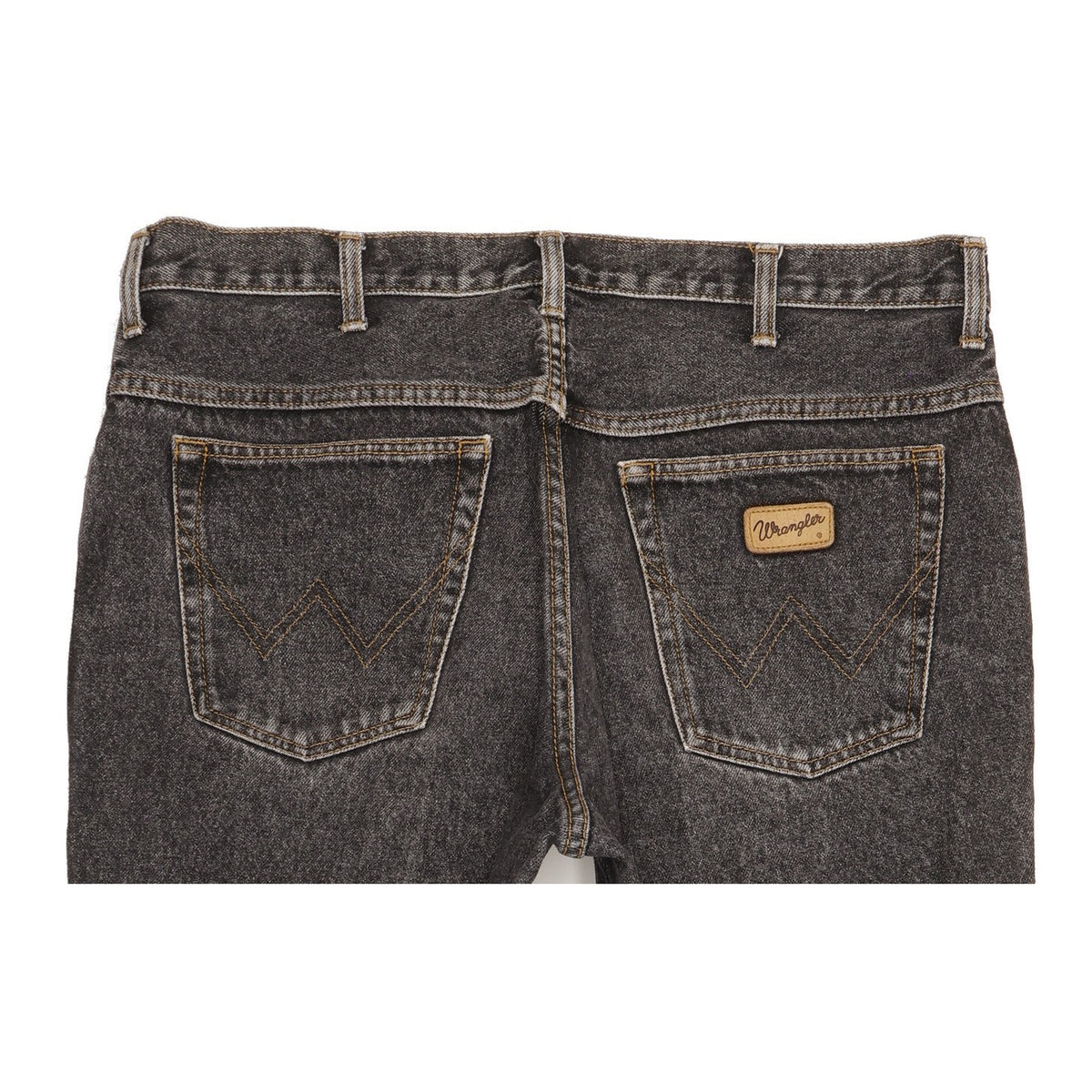 Wrangler Texas Men Grey Straight Regular Jeans W36 L30