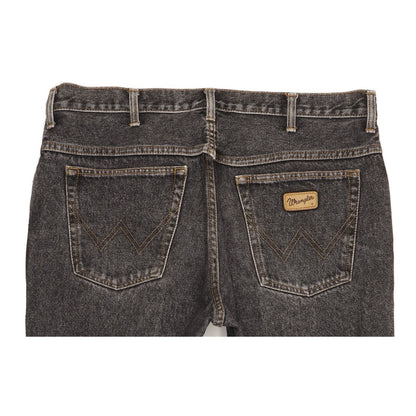 Wrangler Texas Men Grey Straight Regular Jeans W36 L30