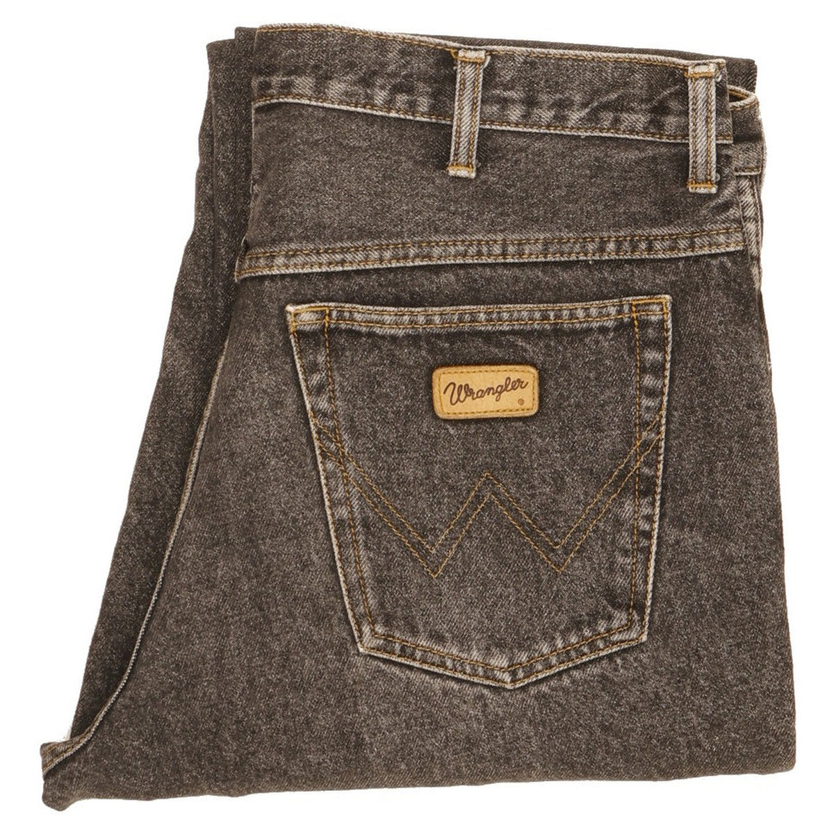 Wrangler Texas Men Grey Straight Regular Jeans W36 L30