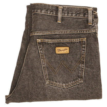 Wrangler Texas Men Grey Straight Regular Jeans W36 L30