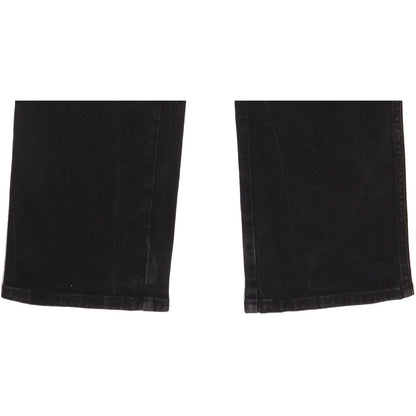 Wrangler Texas Men Black Straight Regular Stretch Jeans W36 L30