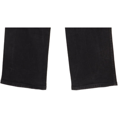 Wrangler Texas Men Black Straight Regular Stretch Jeans W36 L30