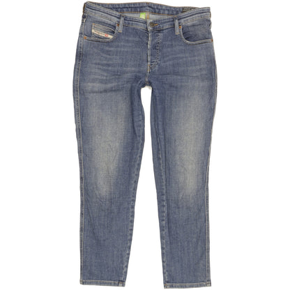 Diesel Babhila Women Blue Skinny Slim Stretch Jeans W30 L28