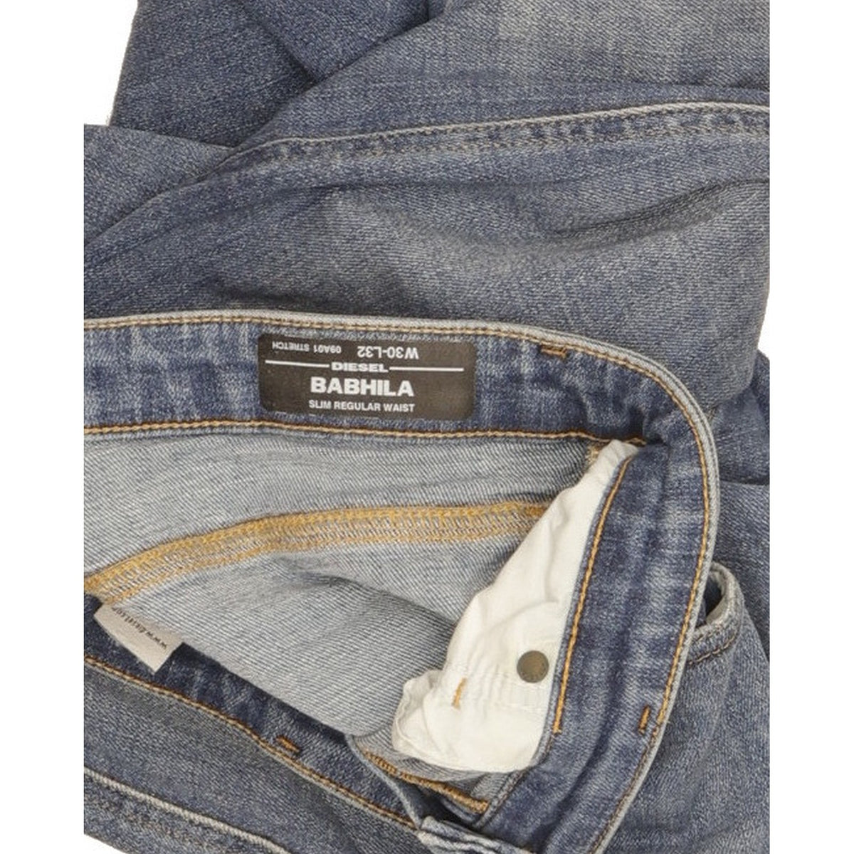 Diesel Babhila Women Blue Skinny Slim Stretch Jeans W30 L28