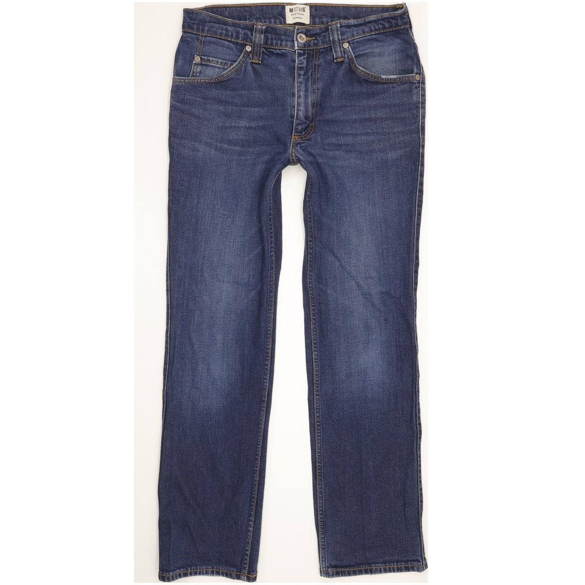 Mustang Tramper Men Blue Straight Regular Stretch Jeans W31 L29